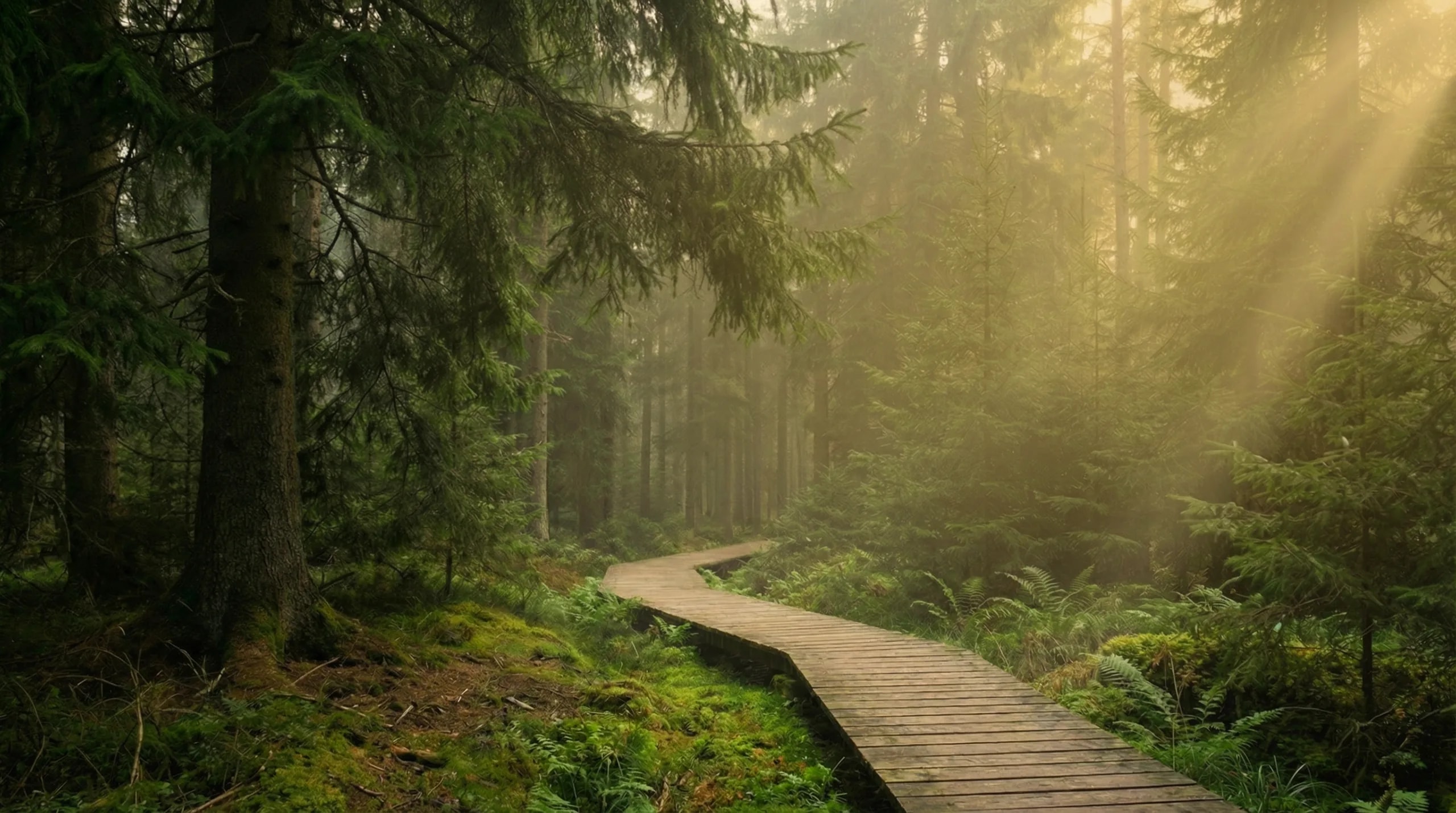 Эко-тропа в лесу